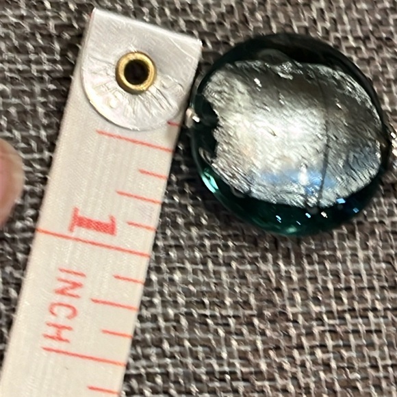 Foil Glass SRM Necklace- Italian statement necklace - Picture 6 of 6